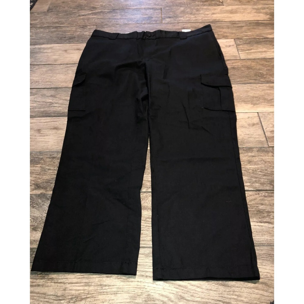 Dickies FLEX Regular Fit‎ Straight Leg Pant 42 X 30 Black